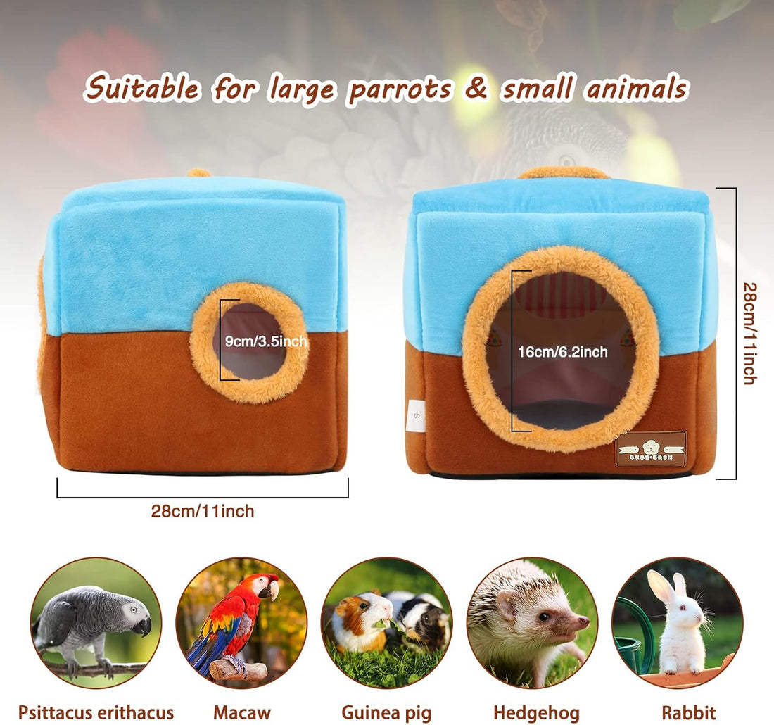 GINDOOR Large Size Parrot Nest House