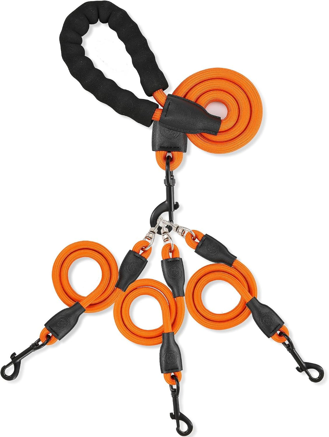 Heavy Duty 3 in 1 Dog Leash, 360 Swivel No Tangle No Pull Climbing