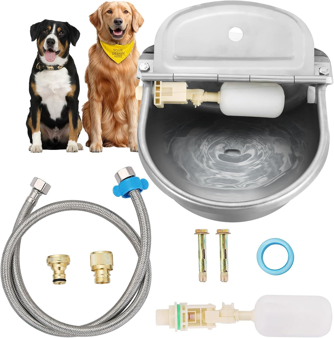 Automatic Animal Drinking Water Bowl, Livestock Waterer