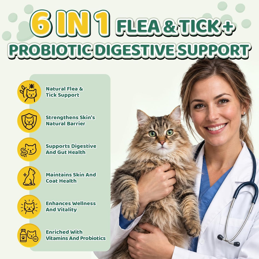 Flea and Tick Prevention for Cats Chews