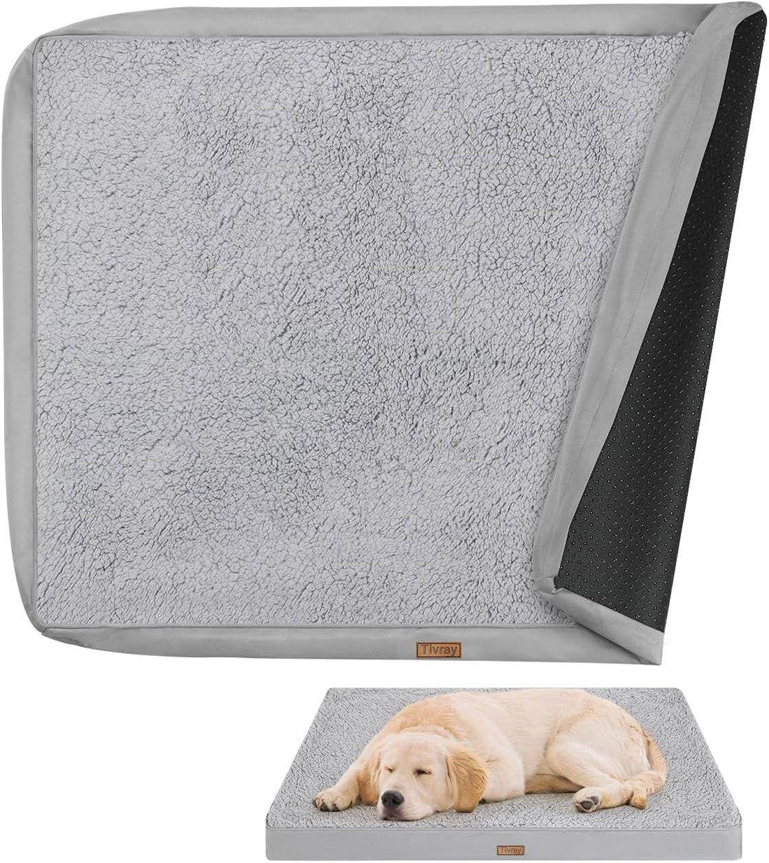 Waterproof Dog Bed Covers Replacement, 36x27x3in, Cover Only
