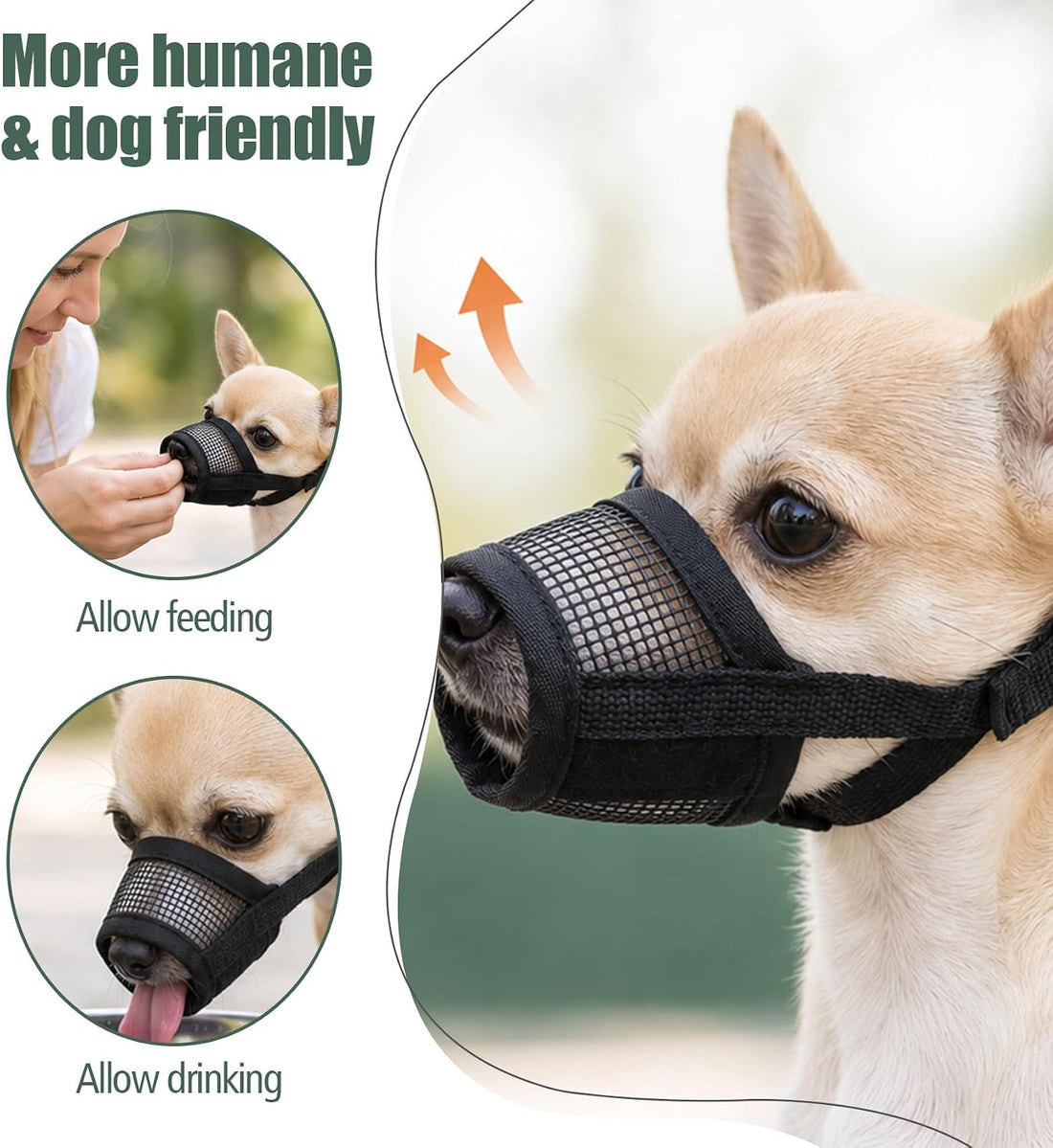 1 Pcs Muzzle for Shih Tzu for Grooming