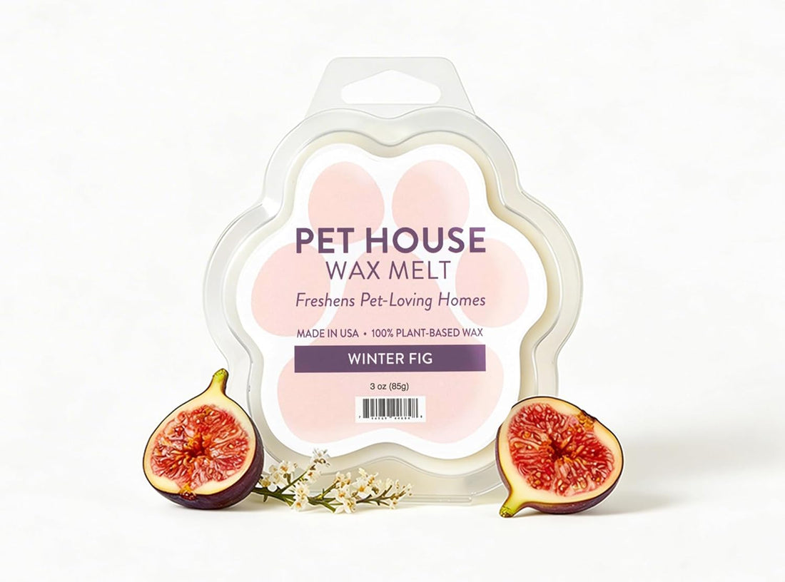 Winter Fig Scented Wax Melts Plant-Based Wax, 2 Pack Pet House