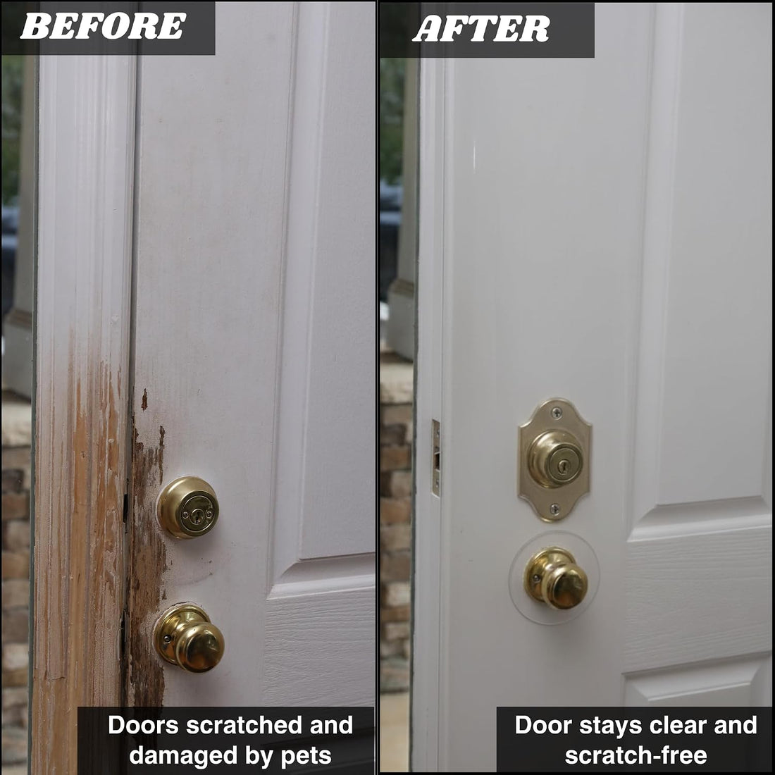 CLAWGUARD Heavy Duty Door Scratch Shield