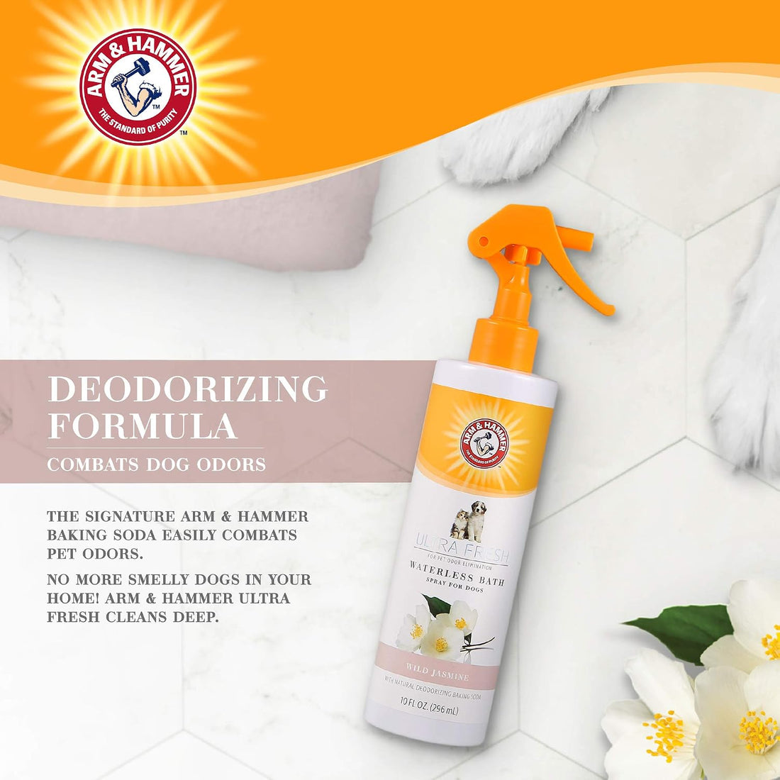 Arm & Hammer Ultra Fresh Waterless Dog Bath Spray