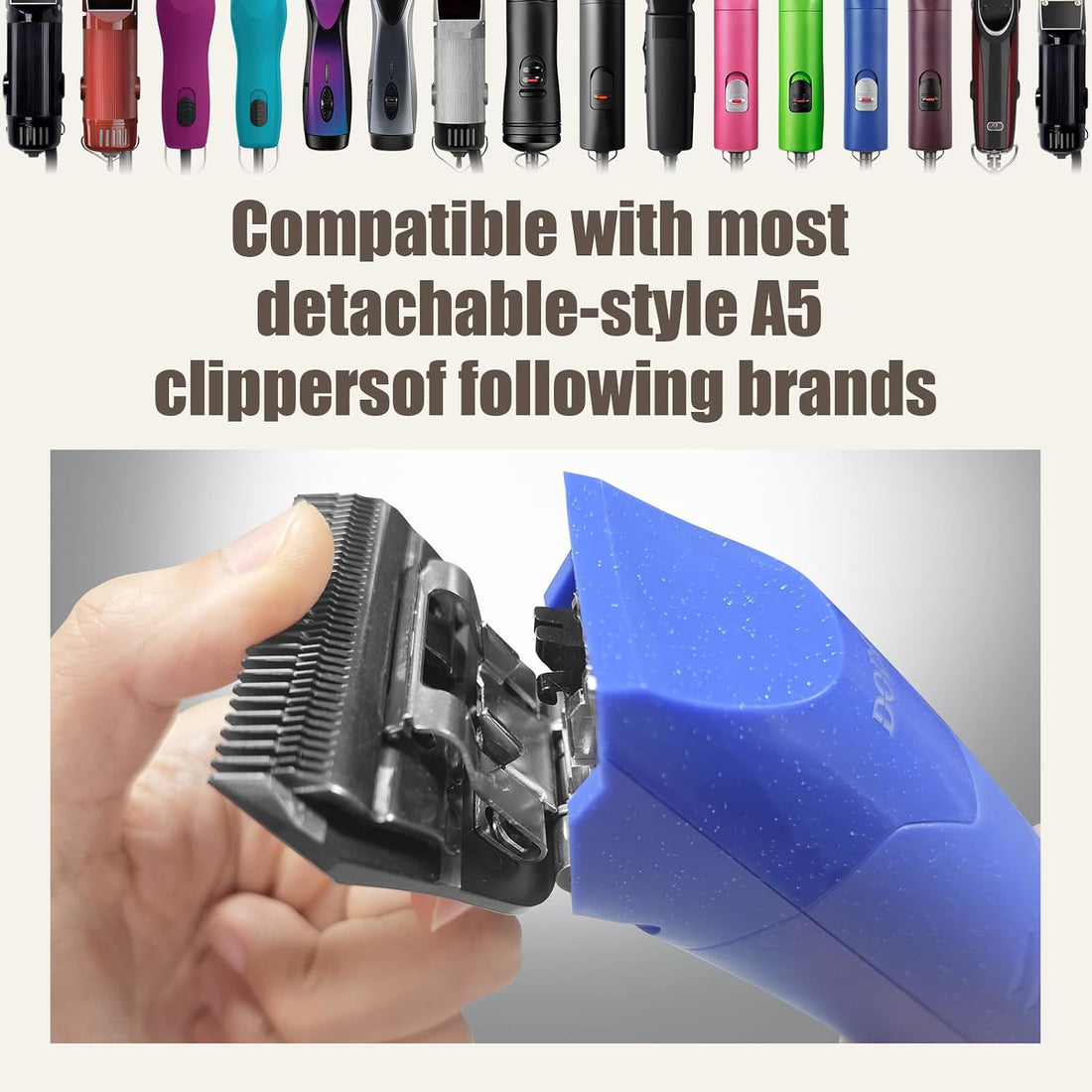 30W Blade for Dog Grooming Compatible with Andis,Oster A5,Wahl km10