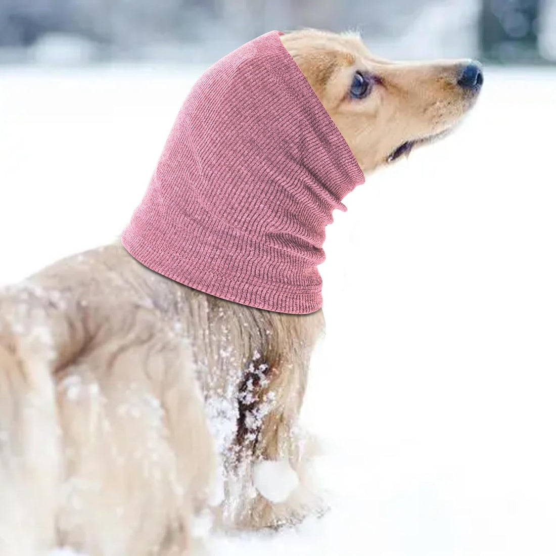 Rbenxia Dog Ear Muffs - Noise Protection & Warm Winter Ear Scarf