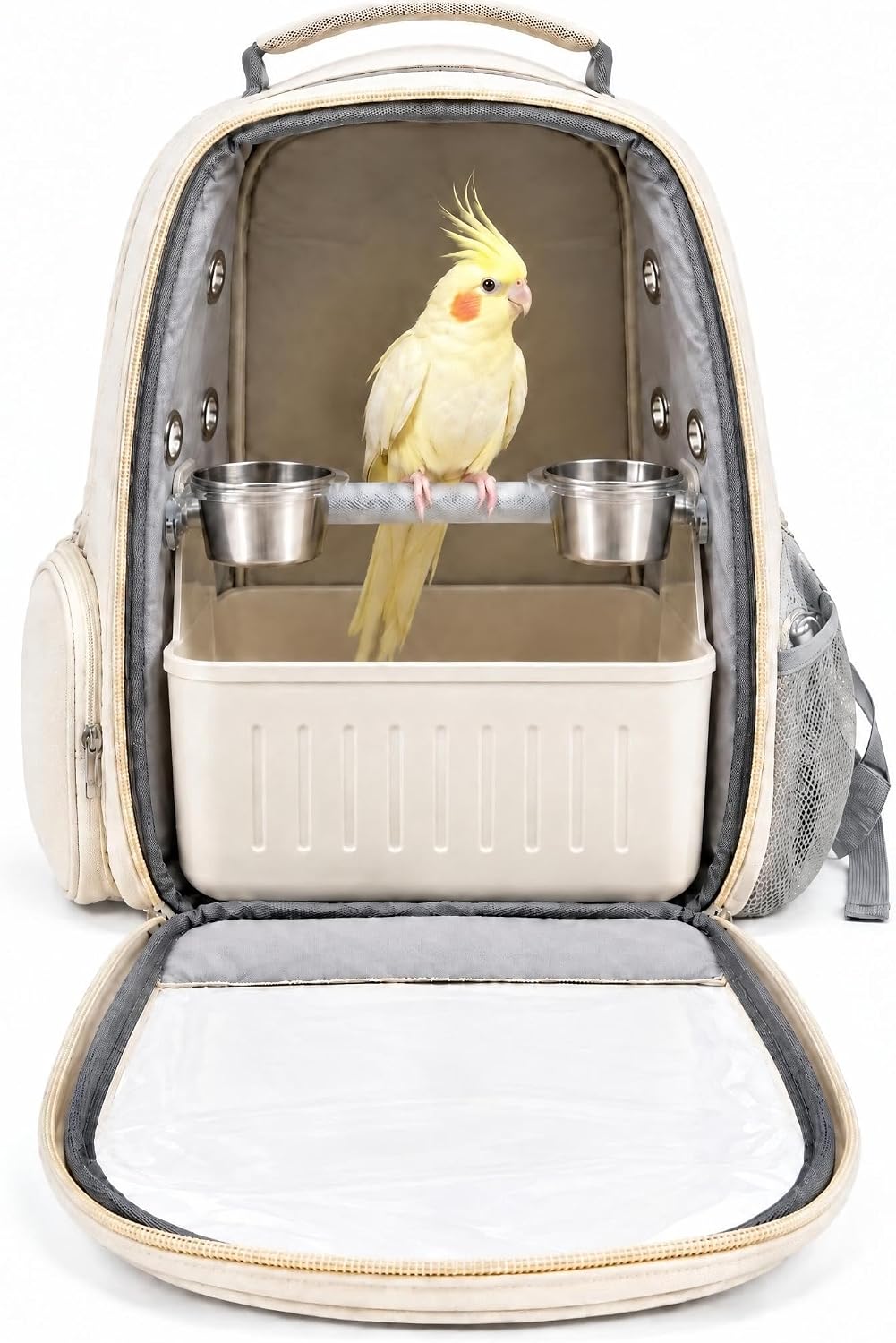 Bird Travel Cage, Waste Tray