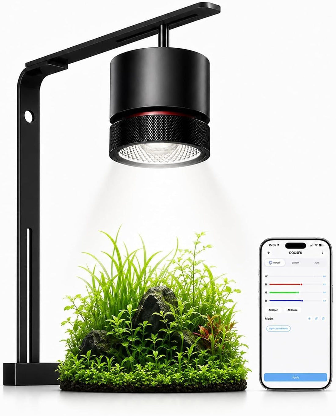 FZONE AXON 72W Aquarium Freshwate Light WRGB Full Spectrum