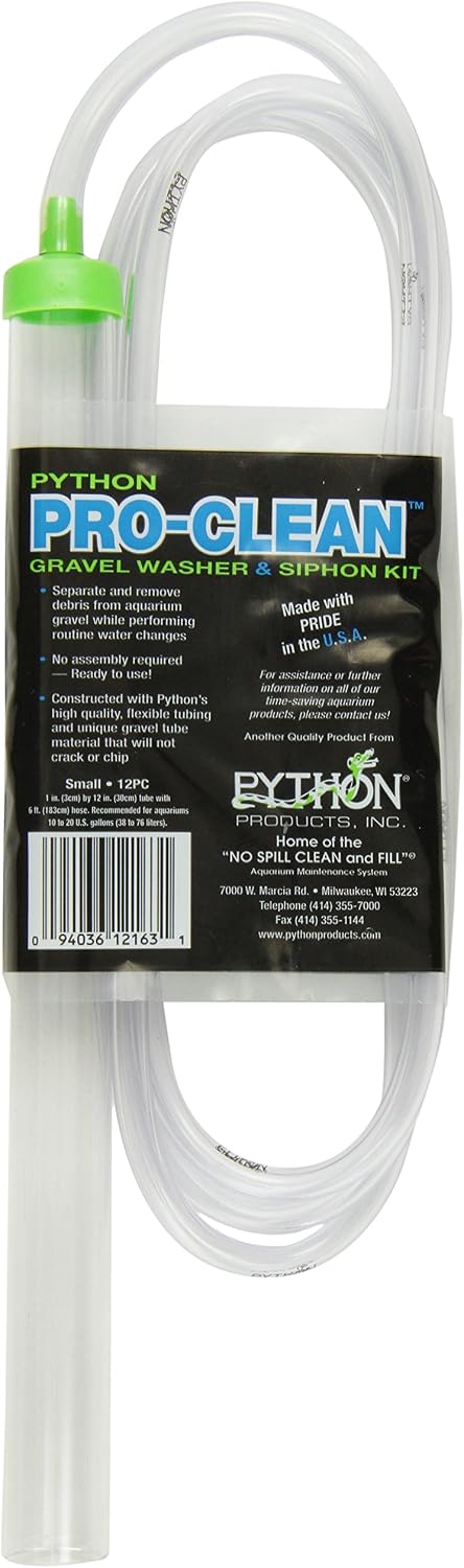 Python Pro-Clean Aquarium Gravel Washer & Siphon Kit, Small