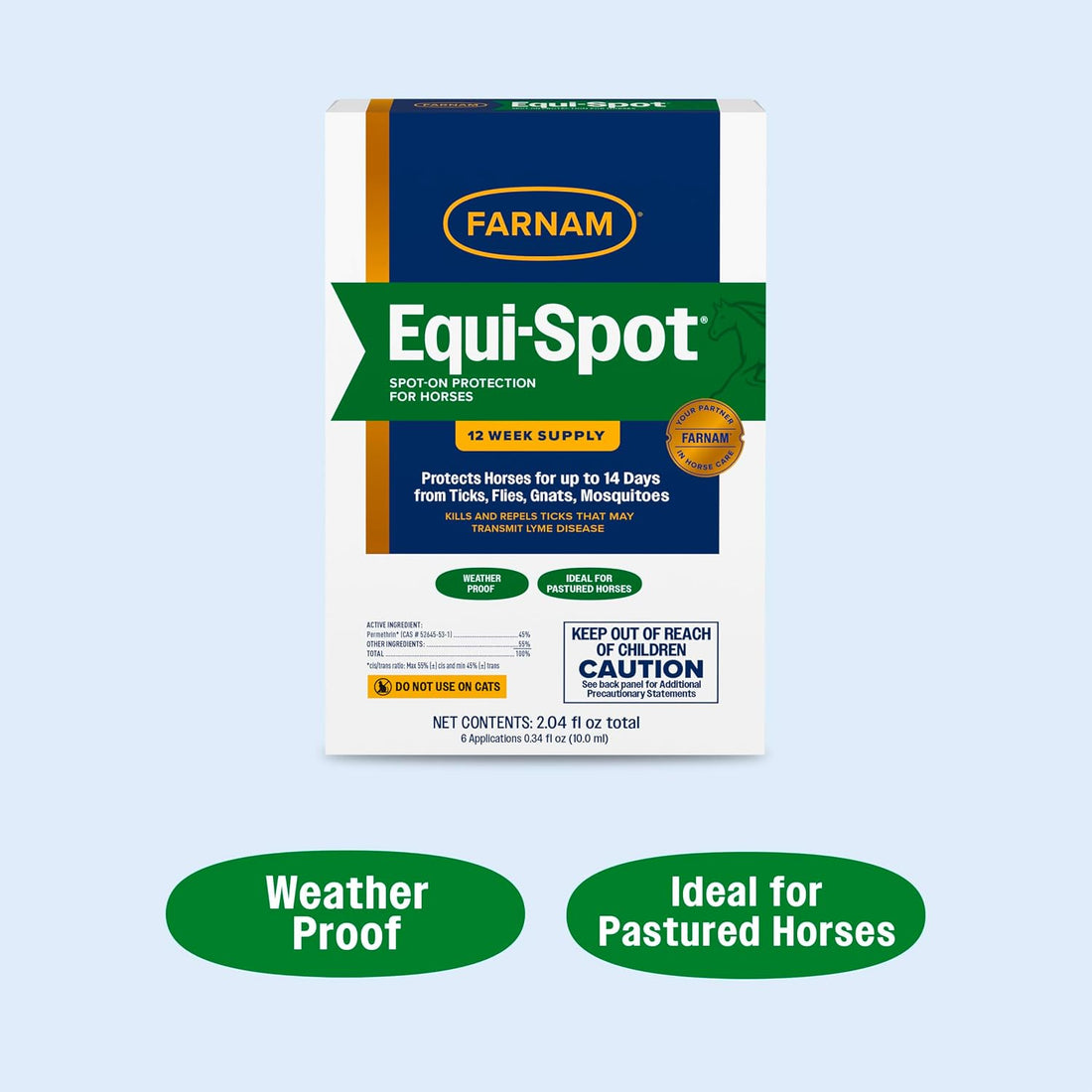 Farnam Equi-Spot, Weather Proof Targeted Spot On Protection