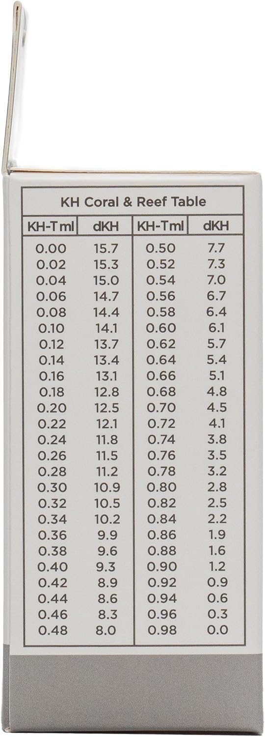 Monitor Alkalinity Test KIT for Coral & Reef (120 Tests)