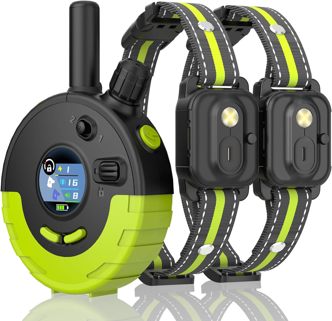 Dog Shock Collar with Remote, 3300FT Range, 2 Receiver Collars