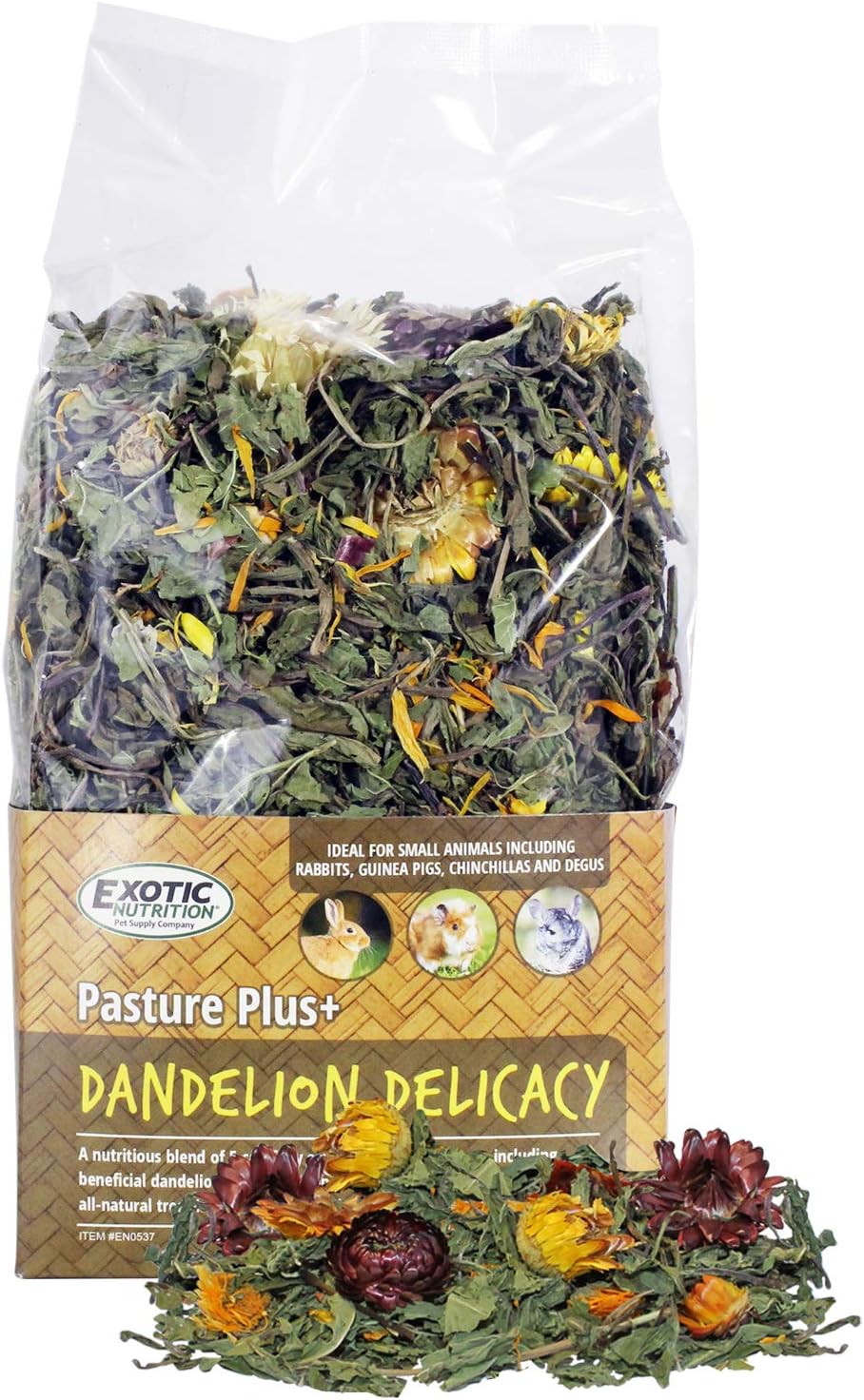 Exotic Nutrition Pasture Plus+ Dandelion Delicacy