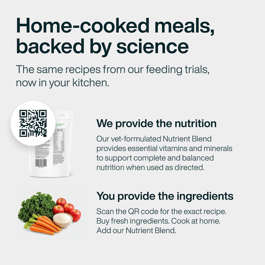 Just Food for Dogs Nutrient Blend