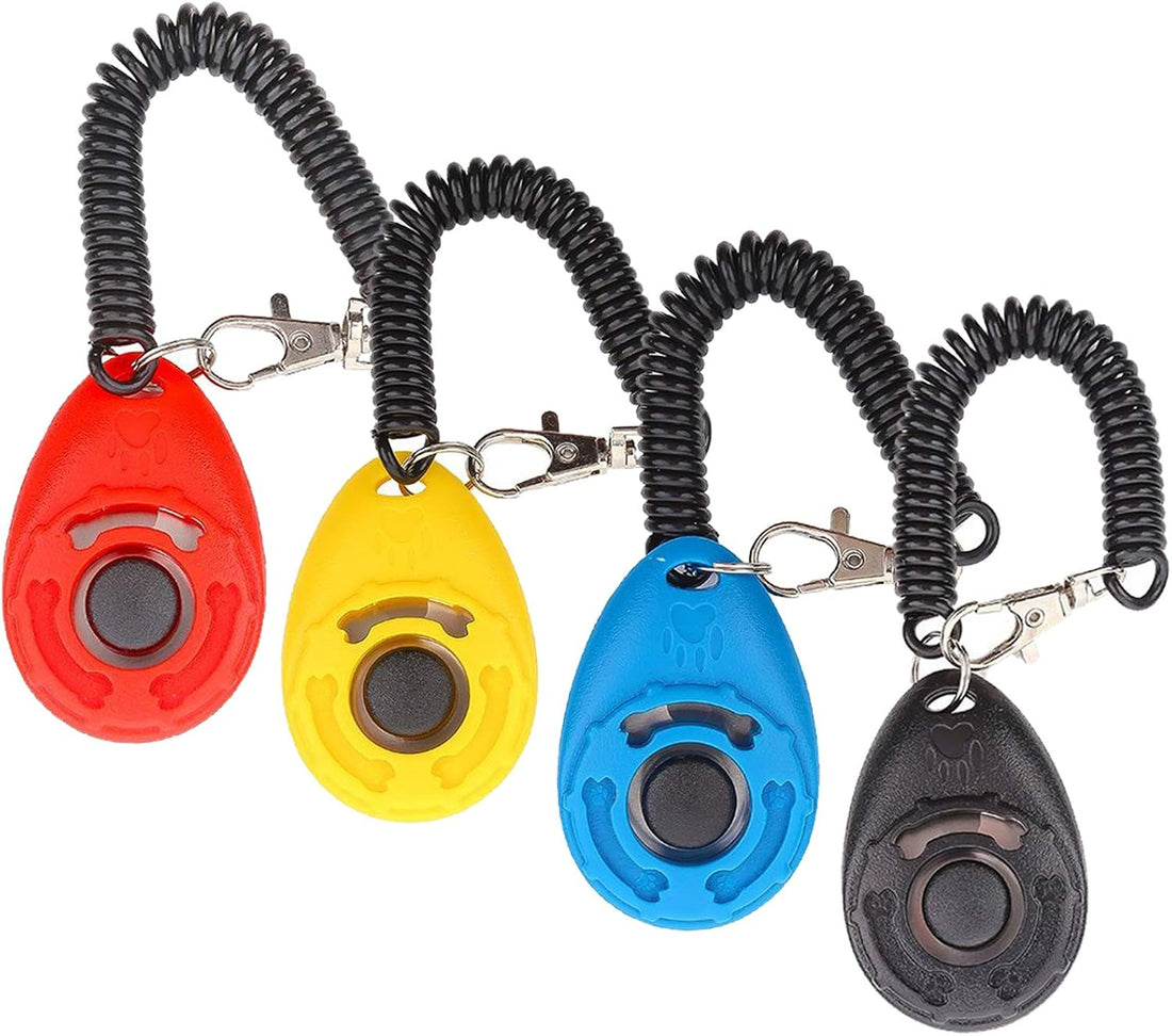 Diyife Dog Clicker for Training, 2 Pack Dog Training Clicker