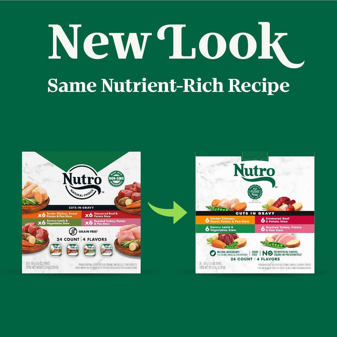 Nutro Natural Choice Cuts in Gravy Wet Dog Food