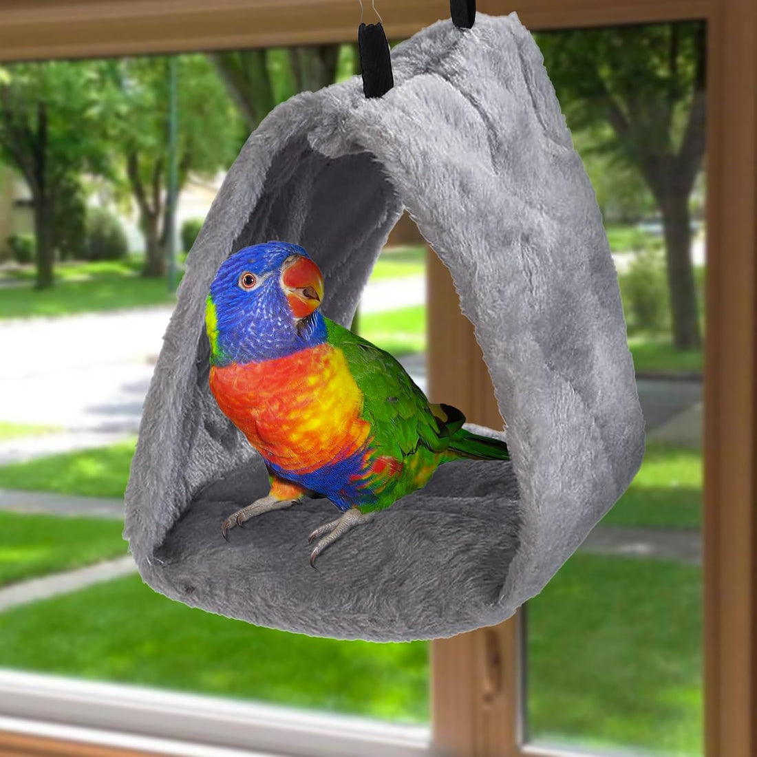 Warm Bird Nest House, Bed for Cage Accessories, Parakeet Toy Hammock