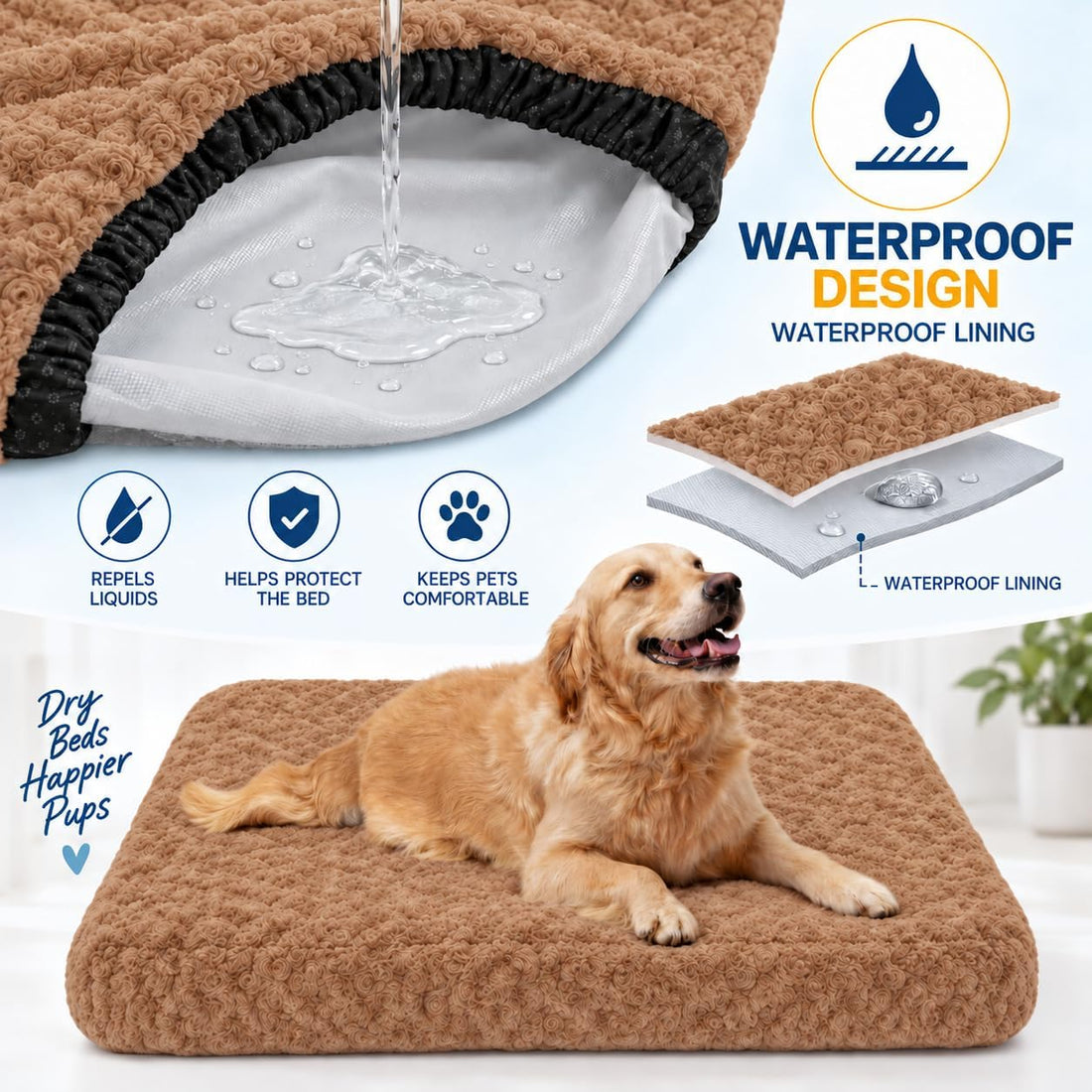 Waterproof Dog Bed Cover Replacement
