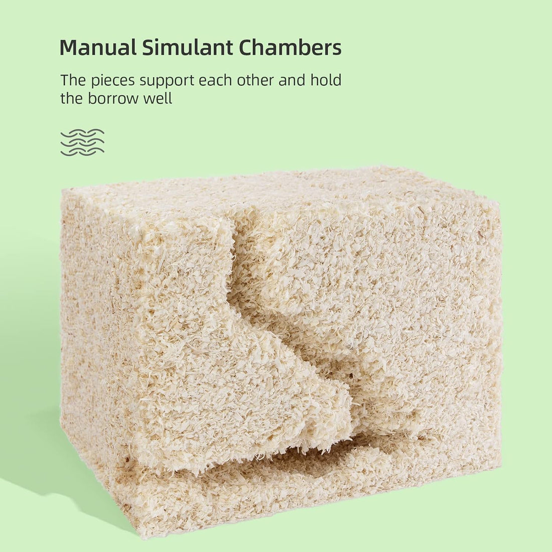 Niteangel Aspen Shaving Hamster Bedding: 65L Absorb Odors & No Dust