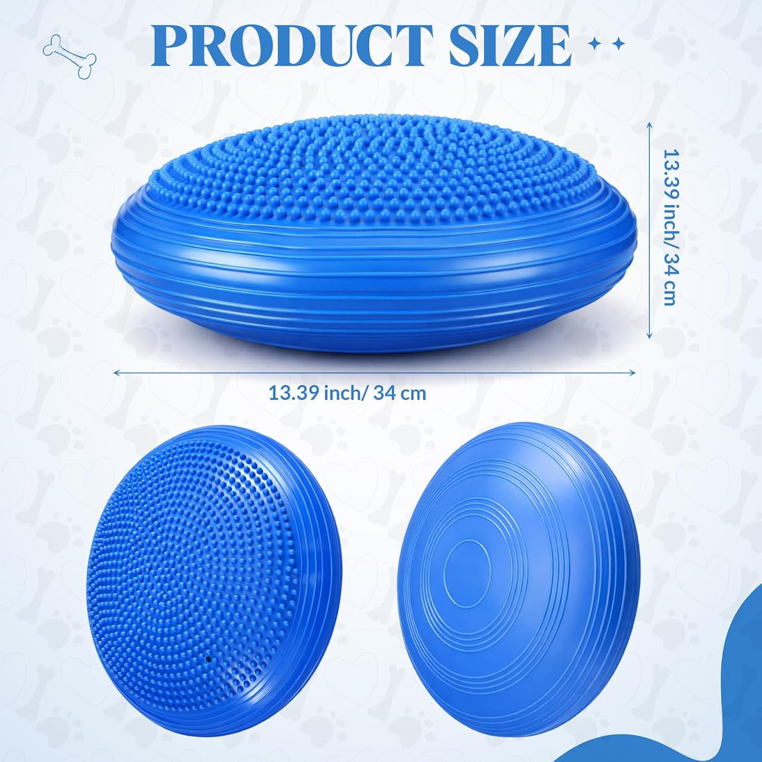 Shappy 2 Pcs Dog Balance Disc Cushion 14"