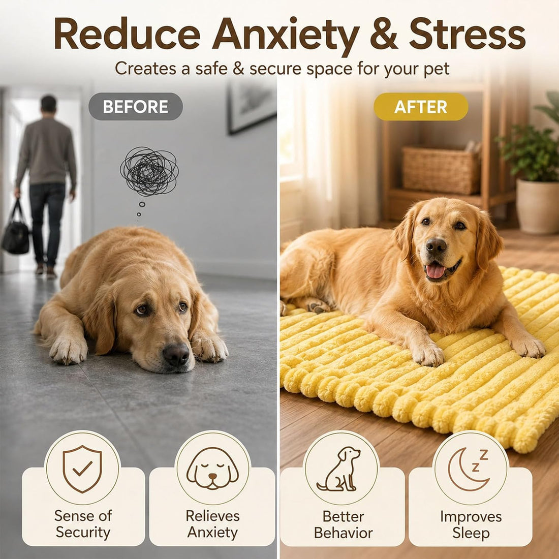 Emotional Support Blanket for Dogs