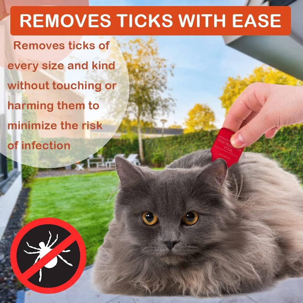 Tick Remover Tool 5 Pack, Quick and Safe, and Reliable.