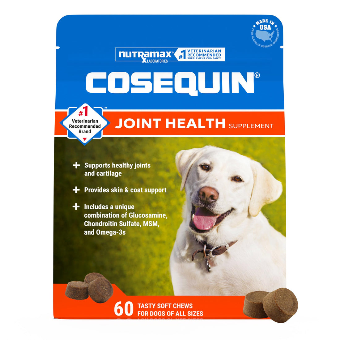 Nutramax Cosequin for Dogs Joint Health Supplement