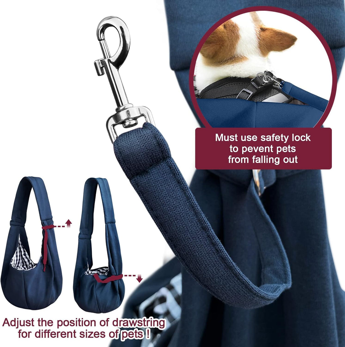 artisome Pet Dog Sling Carrier for 3-10 lbs pet,Dog Purse Pouch,Dog