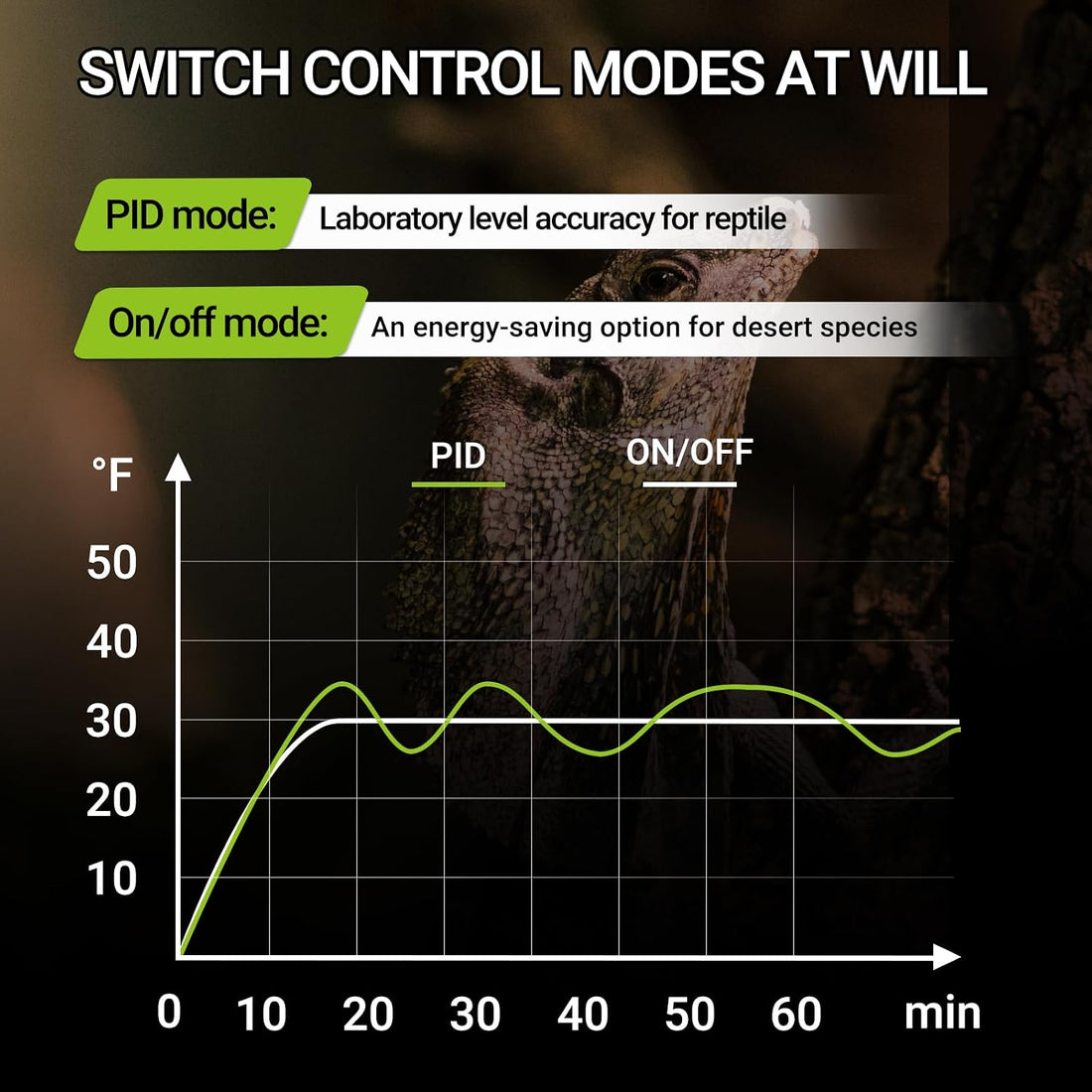Reptile Temperature Controller with Timer