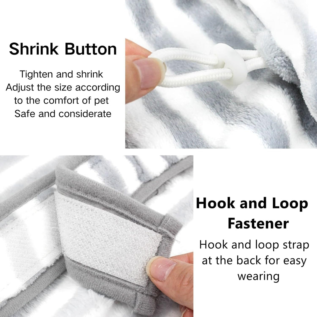 Ferret Sling Carrier - Fleece Small Pet Carrier Bag Soft Breathable