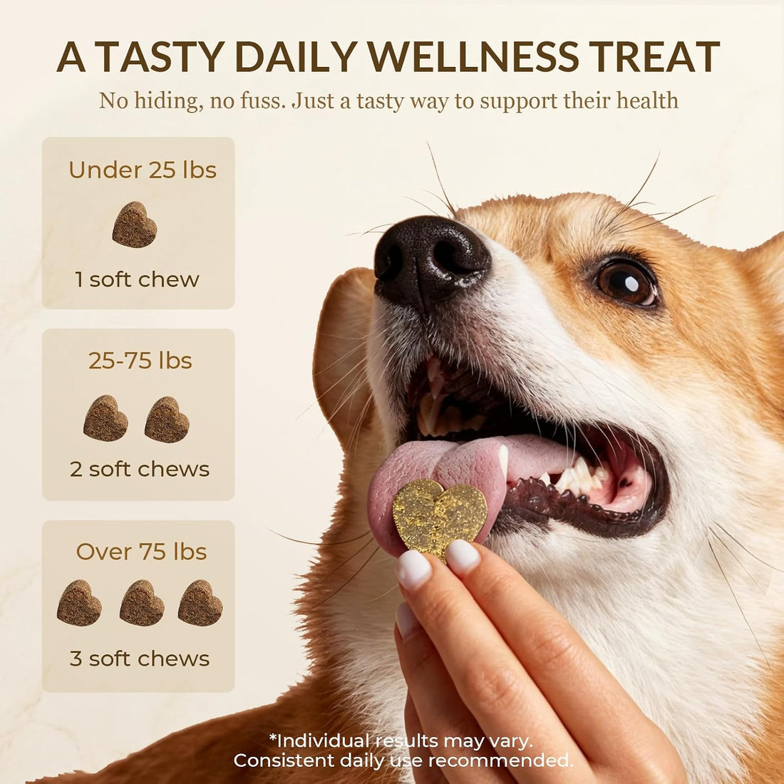 NATURE TARGET Turkey Tail Mushroom for Dogs, 11 in 1 Immune Chews