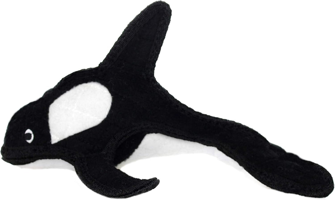 TUFFY® 2 Pack Killer Whale Ultra Durable Plush Dog Toy