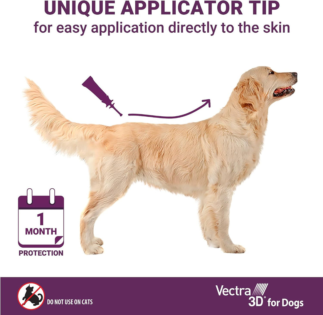 Vectra 3D Flea and Tick Prevention for Extra Small Dogs 5-10 lbs