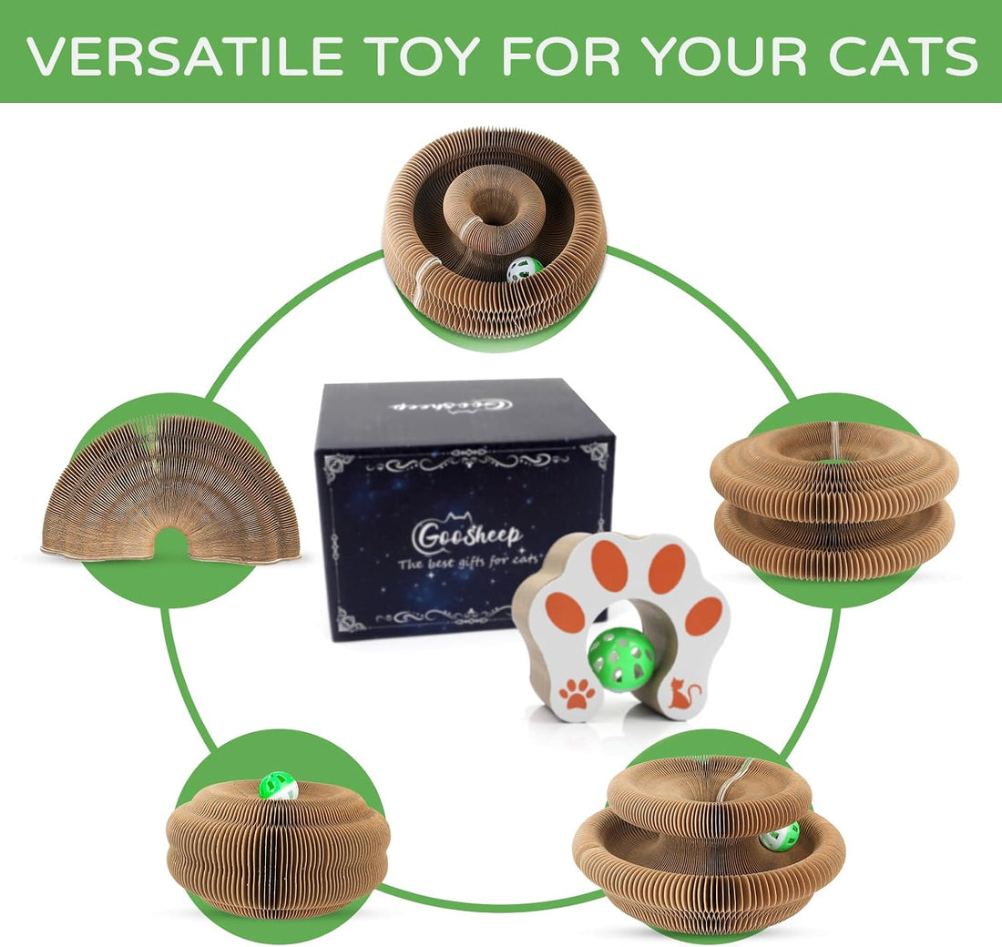 Goosheep Cat Toy Interactive for Indoor Cats Scratcher