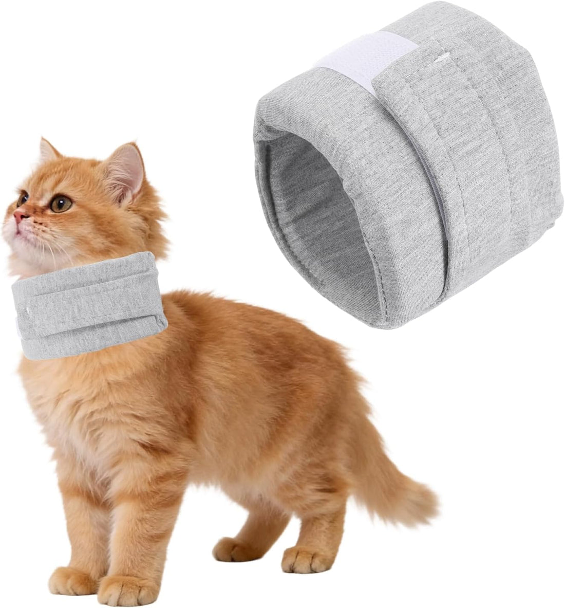 Cat Neck Cone Recovery Collar Brace Cotton M 7.9-11inch