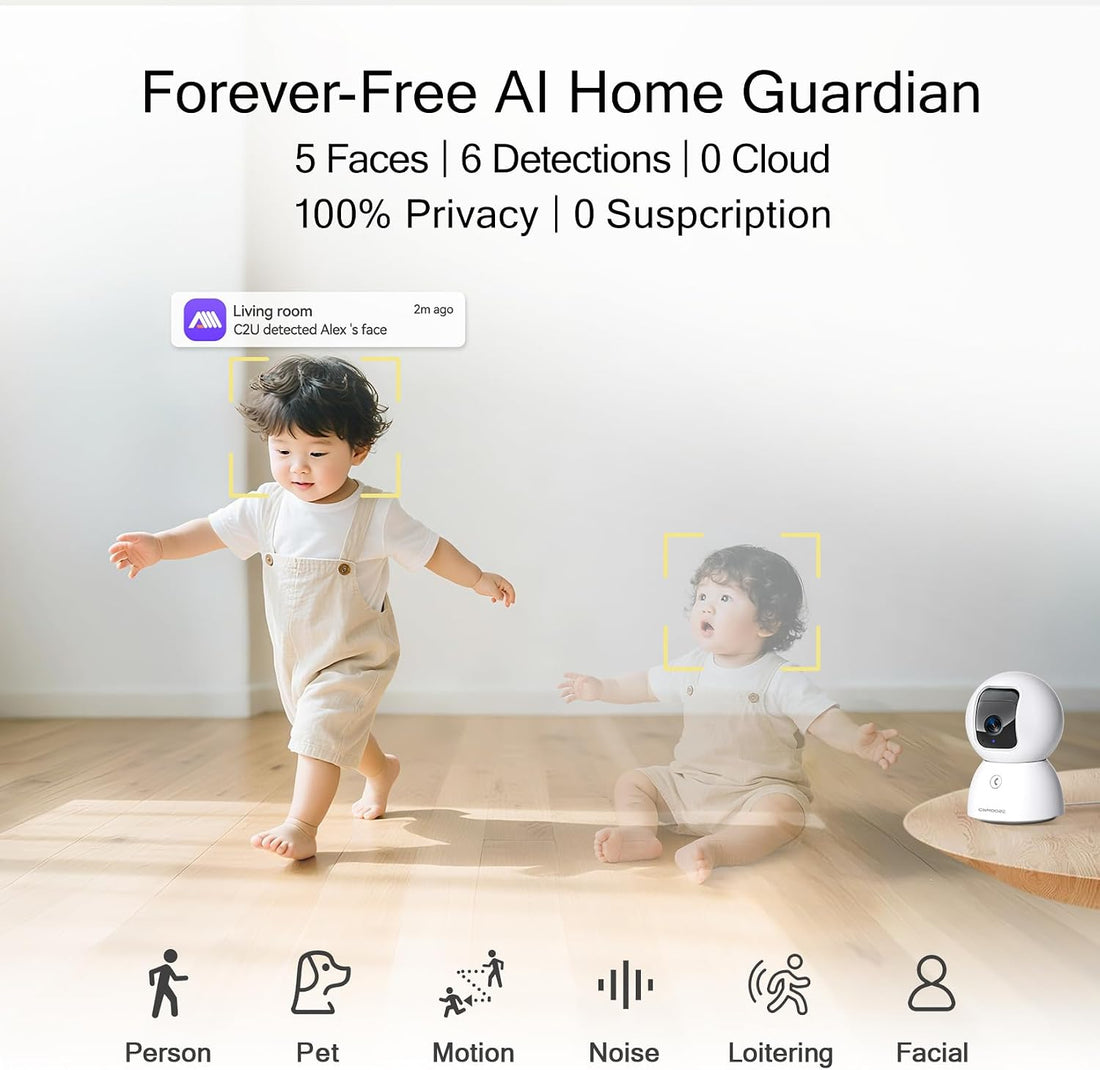 CINMOORE 5G Security Camera Indoor