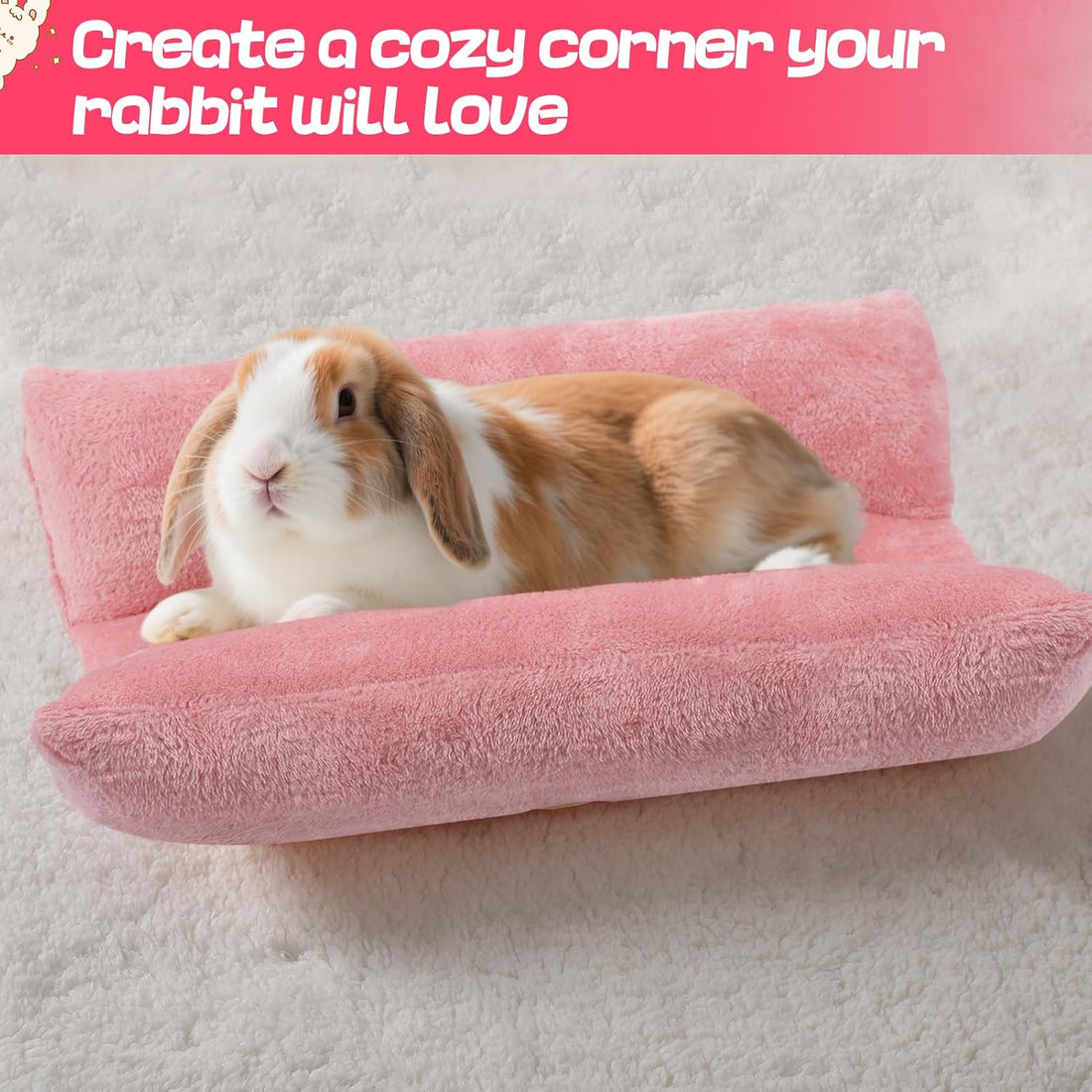 Alphatool 15.7" x 14" Soft Bunny Bed