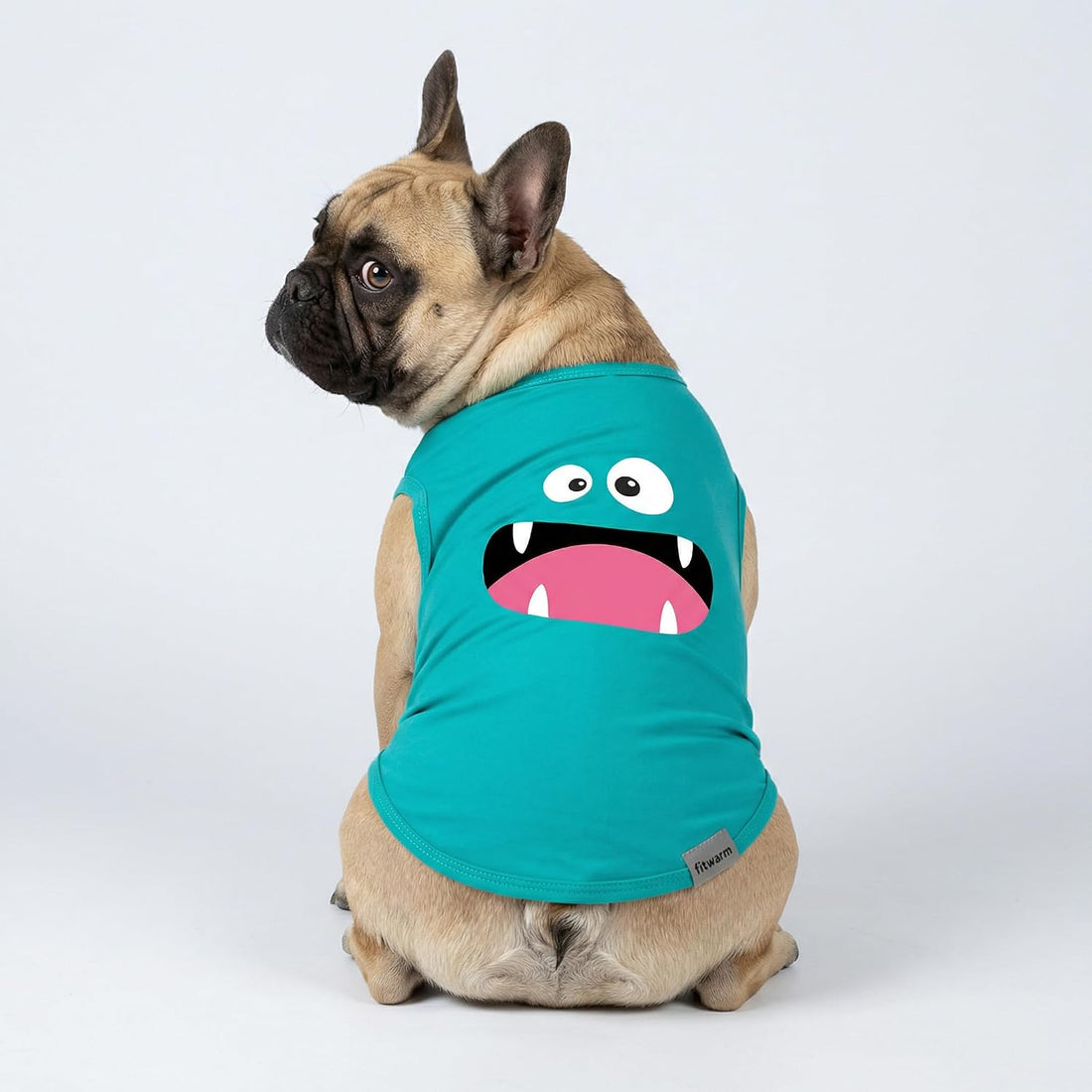 Fitwarm 3 Pack Monster Dog Shirt, Lightweight Funny Dog Tshirt
