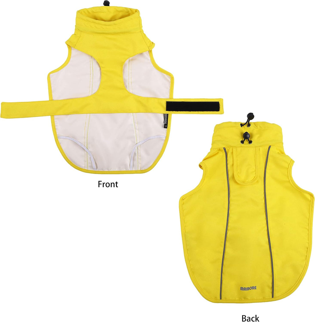 Adjustable Waterproof Dog Raincoat for Dogs,Lightweight Pet Rain