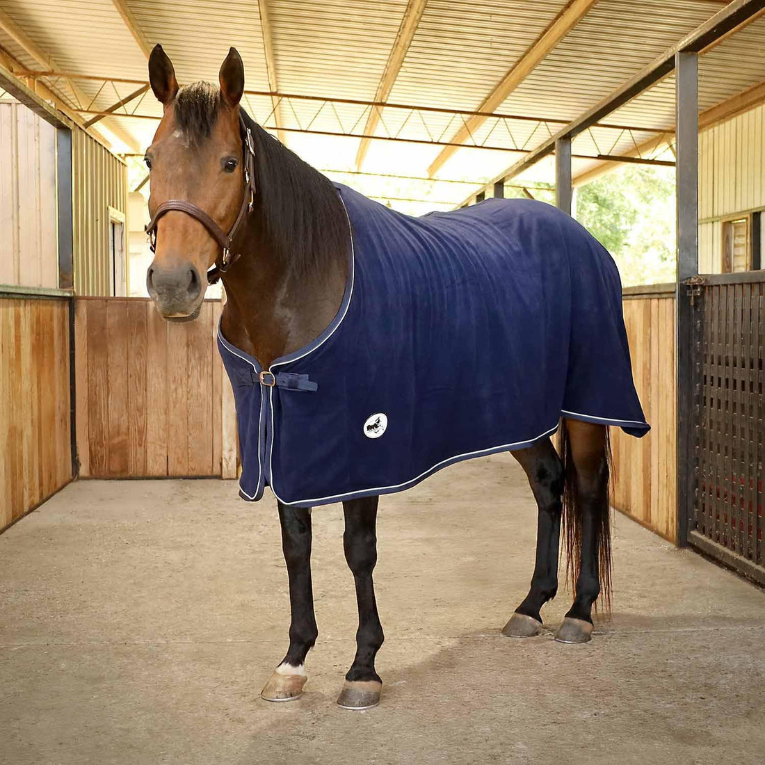 Jeffers Elite Fleece Cooler Blanket for Horses, 78"