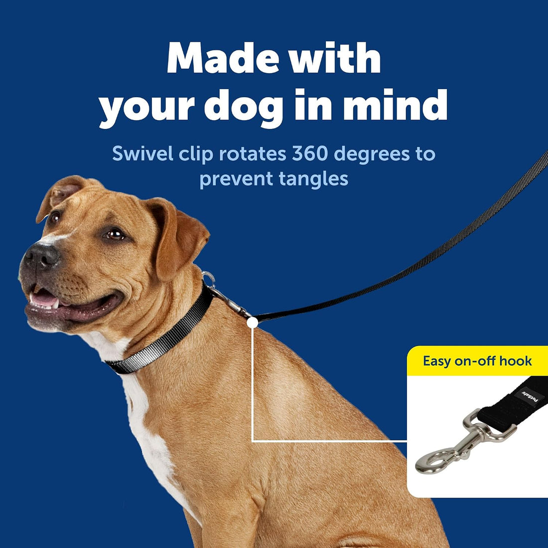 PetSafe Nylon Traditional Dog Leash with Bolt Snap