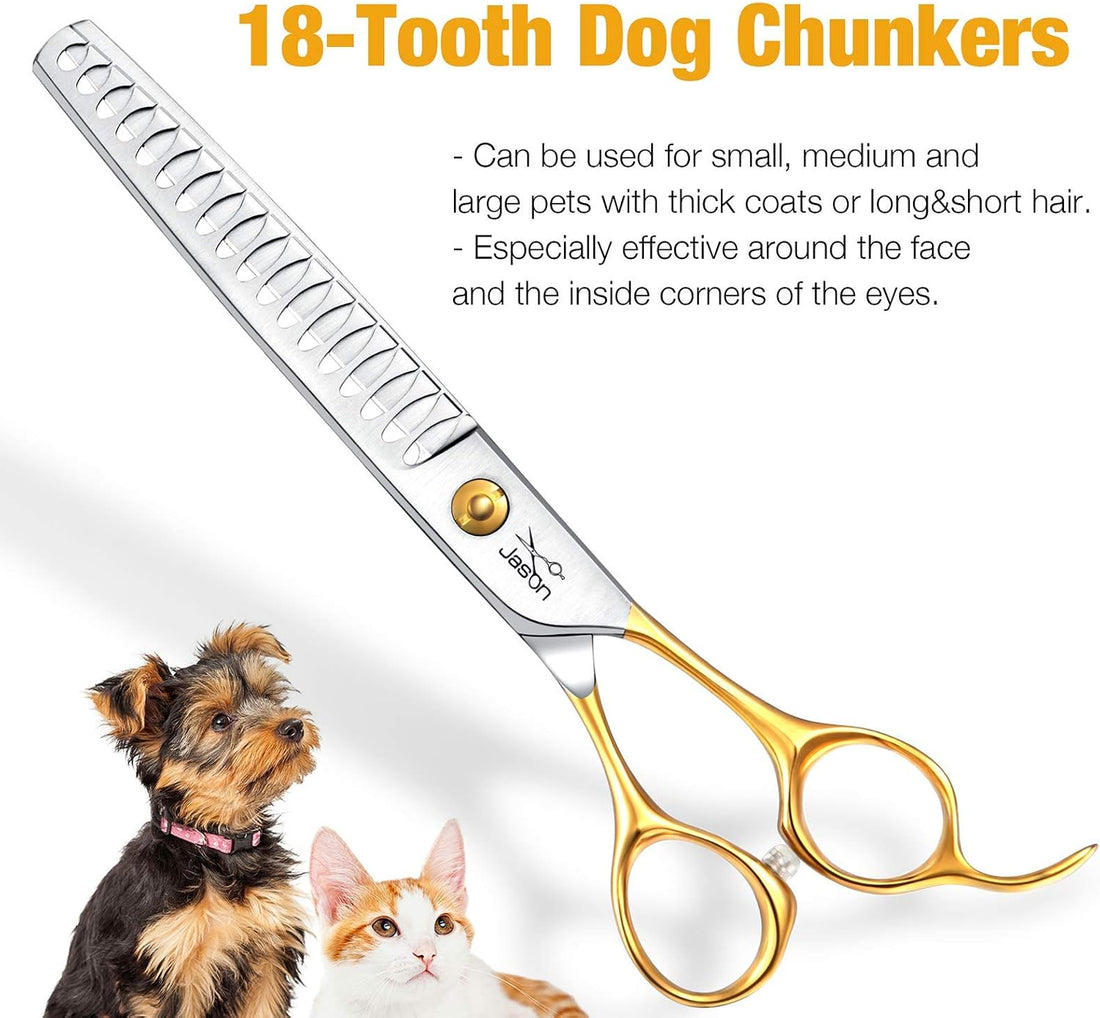 JASON Dog Grooming Chunker Scissors