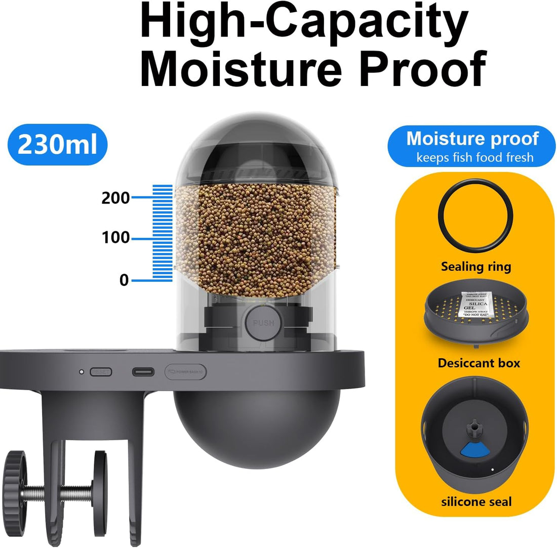 WiFi Automatic Fish Feeder for Aquarium