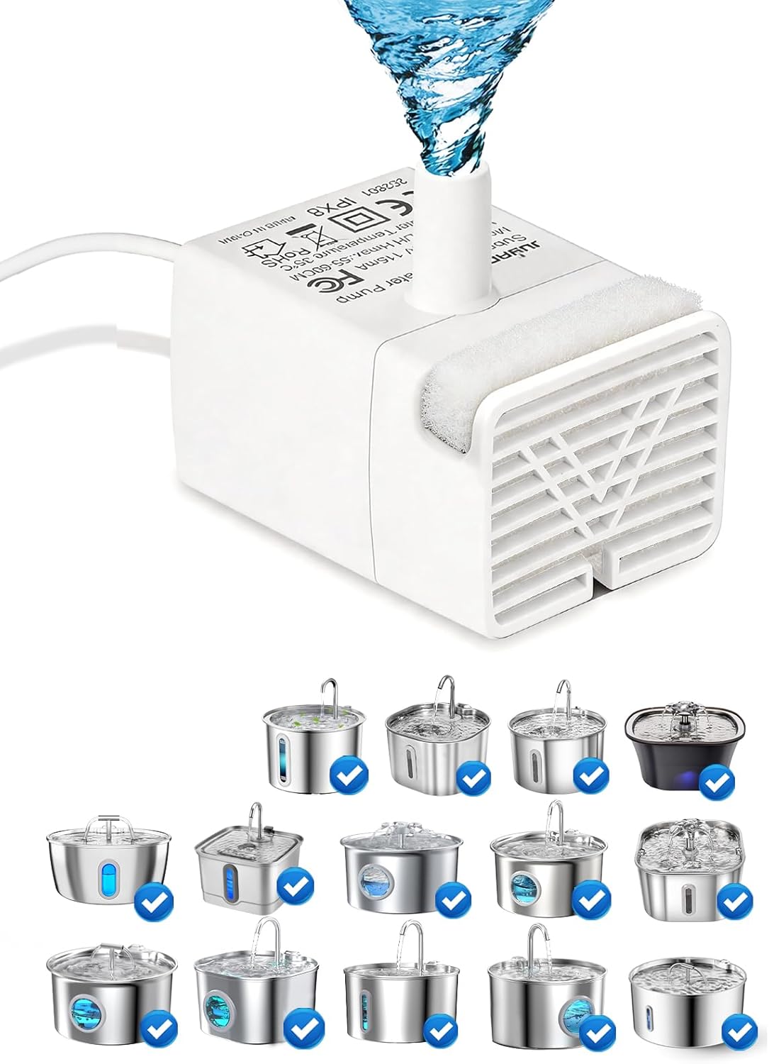 Cat Water Fountain Replacement Pump