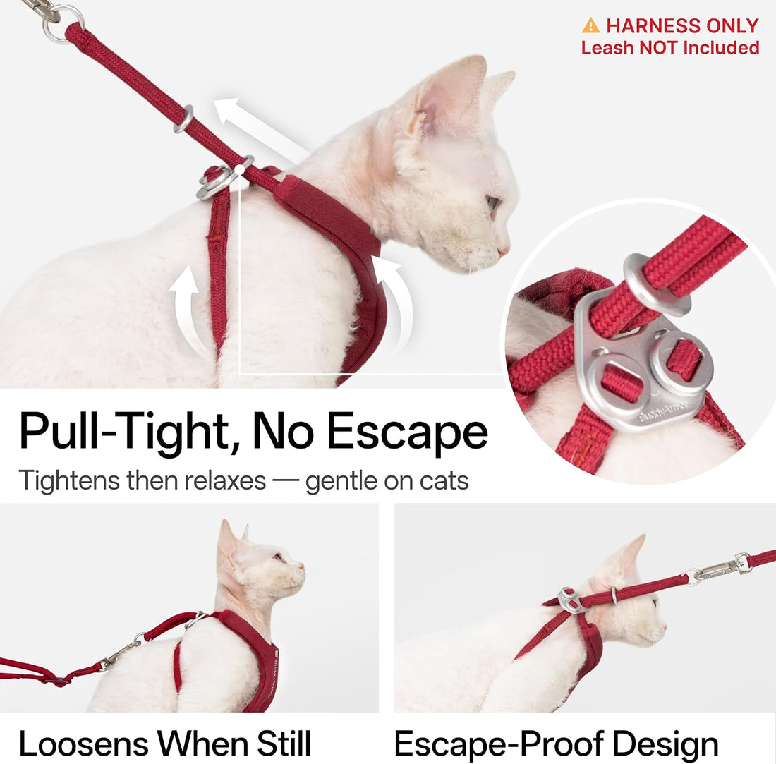 Escape Proof Y Shape Cat Harness Anti-Choke