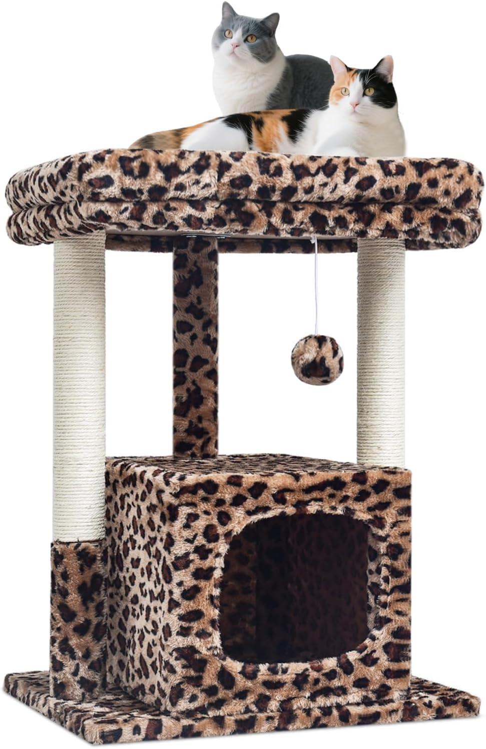 SYANDLVY 27" Cat Tree for Indoor Cats