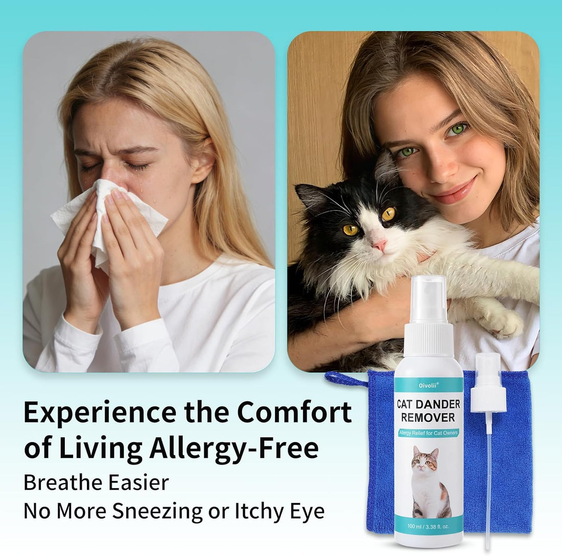Oivolii Cat Dander Remover Spray