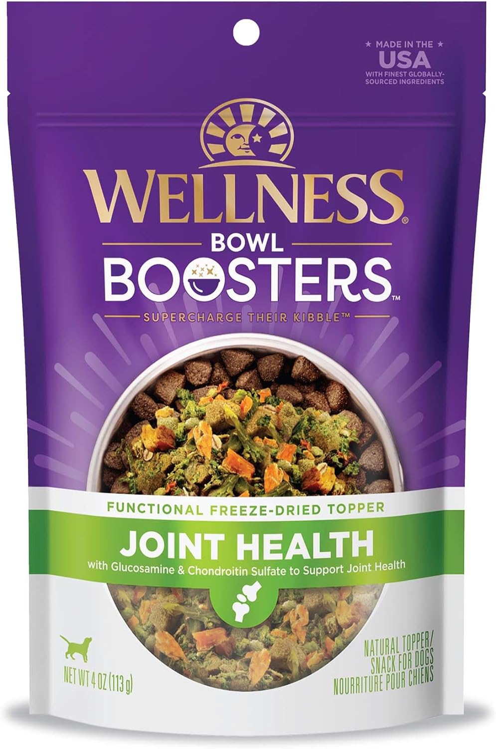Wellness Bowl Boosters Bare Freeze Dried Dog Beef Food Topper