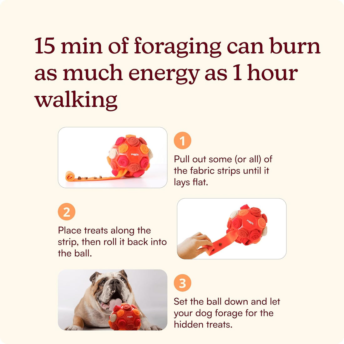 Reggie Snuffle Ball for Dogs